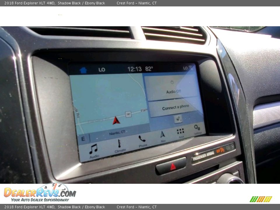2018 Ford Explorer XLT 4WD Shadow Black / Ebony Black Photo #15