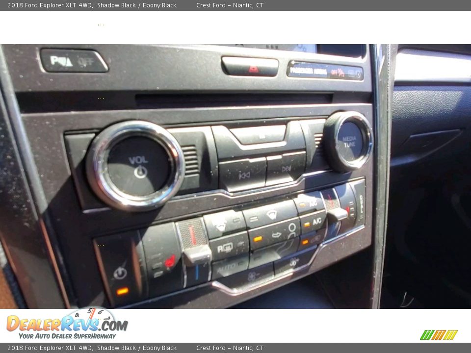 2018 Ford Explorer XLT 4WD Shadow Black / Ebony Black Photo #16
