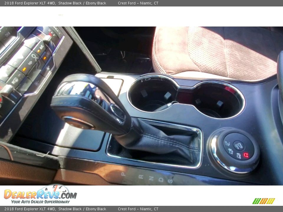 2018 Ford Explorer XLT 4WD Shadow Black / Ebony Black Photo #17