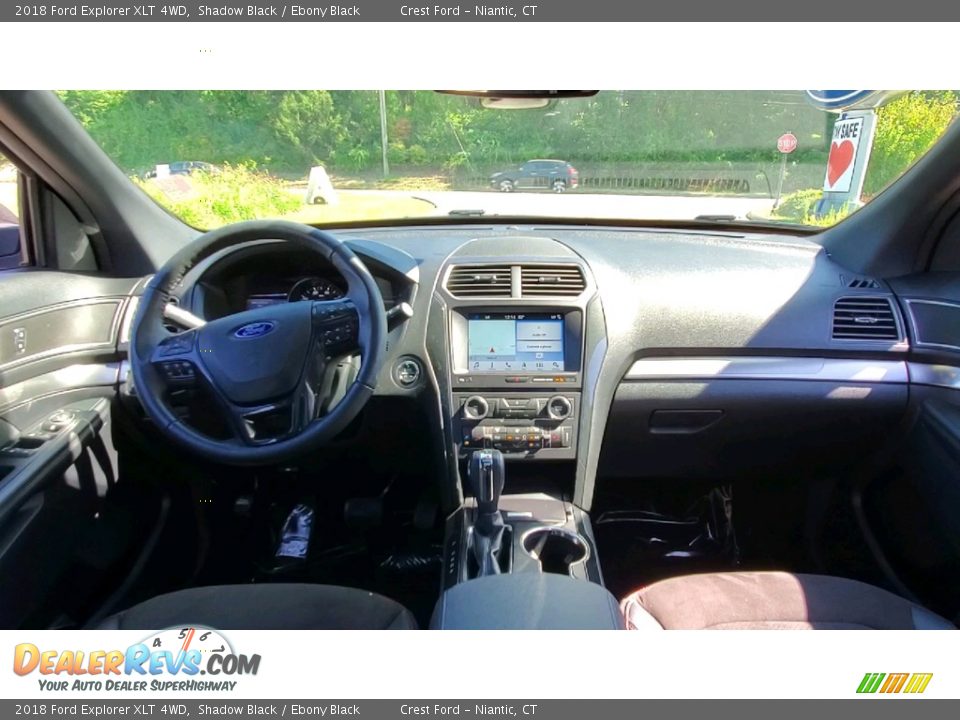 2018 Ford Explorer XLT 4WD Shadow Black / Ebony Black Photo #19