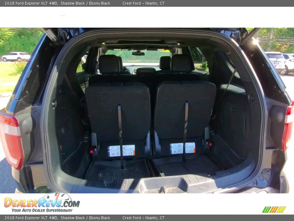 2018 Ford Explorer XLT 4WD Shadow Black / Ebony Black Photo #20