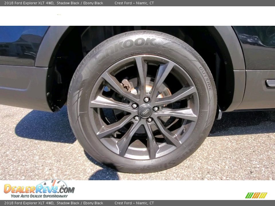2018 Ford Explorer XLT 4WD Shadow Black / Ebony Black Photo #21