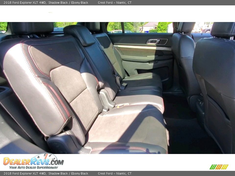 2018 Ford Explorer XLT 4WD Shadow Black / Ebony Black Photo #22