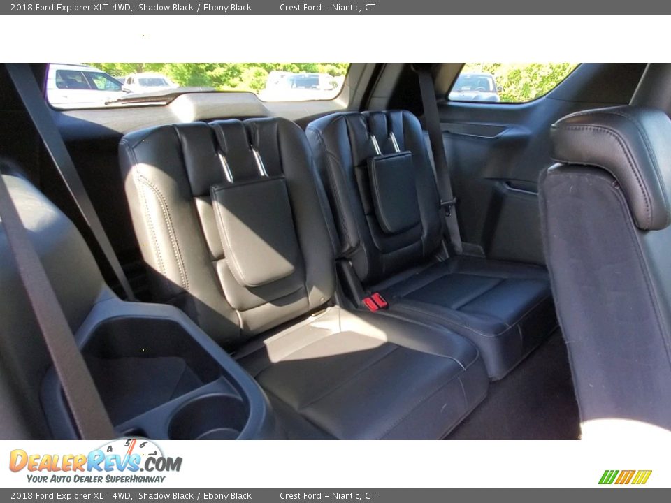 2018 Ford Explorer XLT 4WD Shadow Black / Ebony Black Photo #23