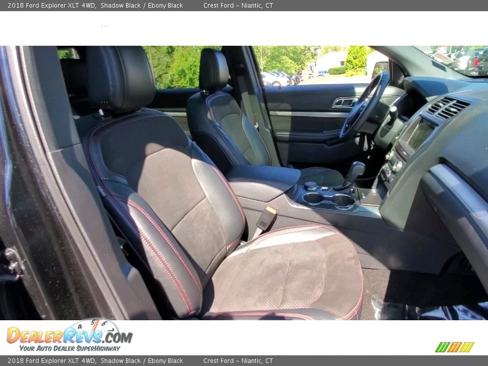 2018 Ford Explorer XLT 4WD Shadow Black / Ebony Black Photo #24