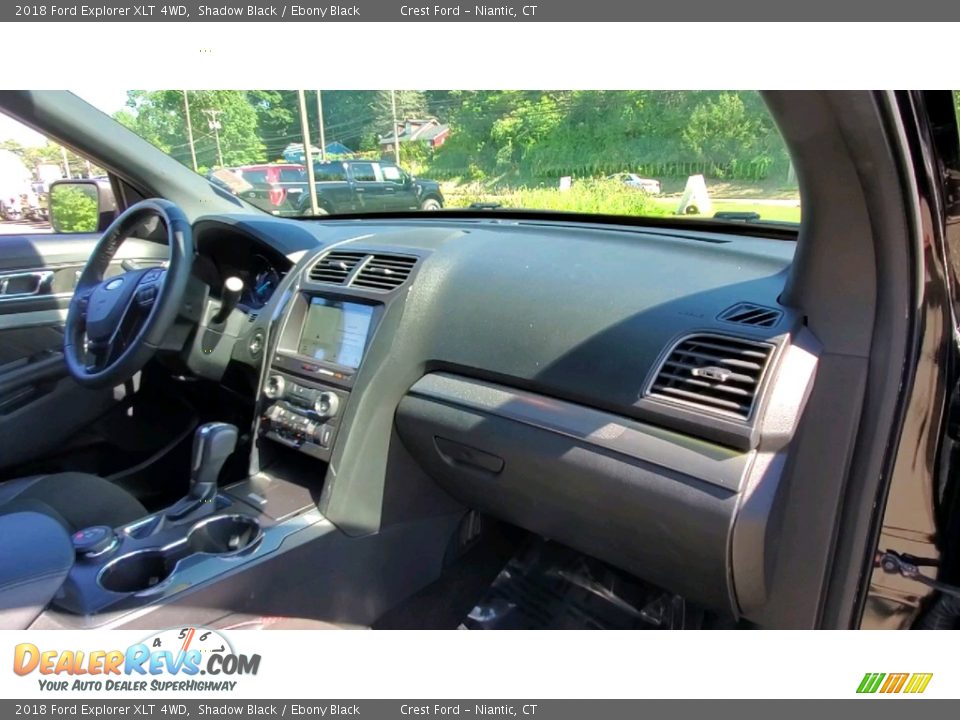 2018 Ford Explorer XLT 4WD Shadow Black / Ebony Black Photo #25