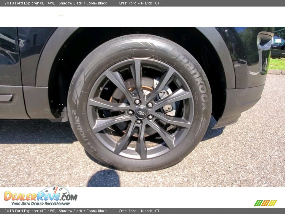 2018 Ford Explorer XLT 4WD Shadow Black / Ebony Black Photo #26