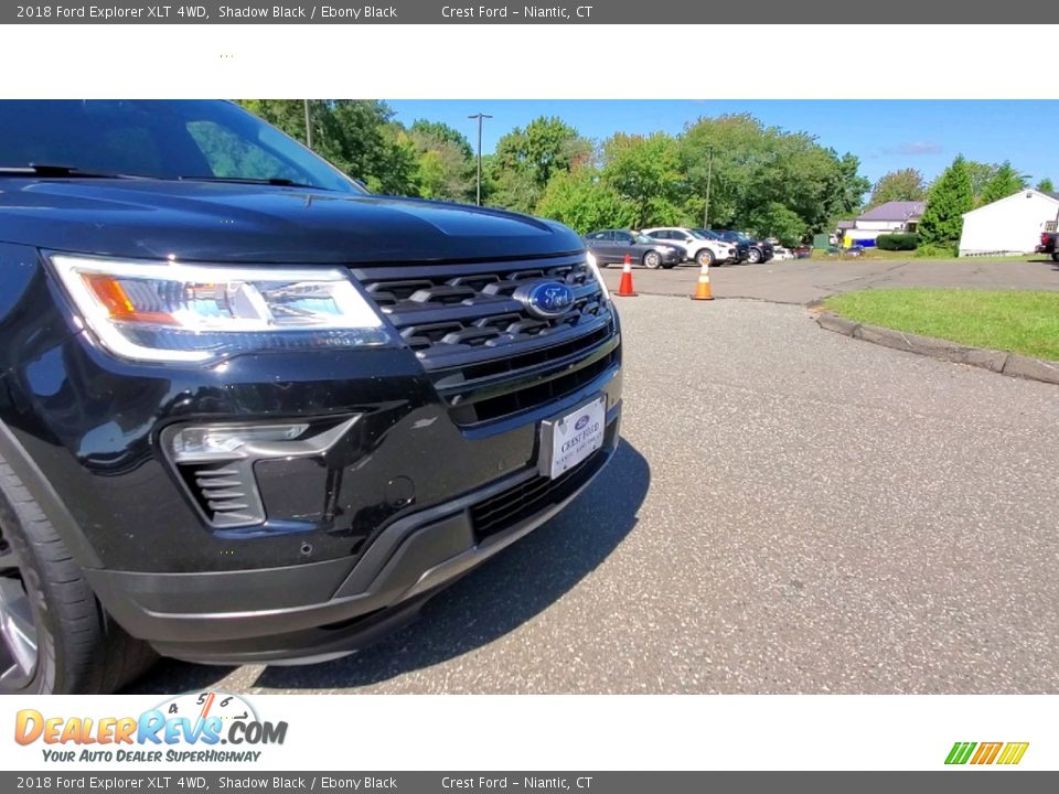 2018 Ford Explorer XLT 4WD Shadow Black / Ebony Black Photo #27