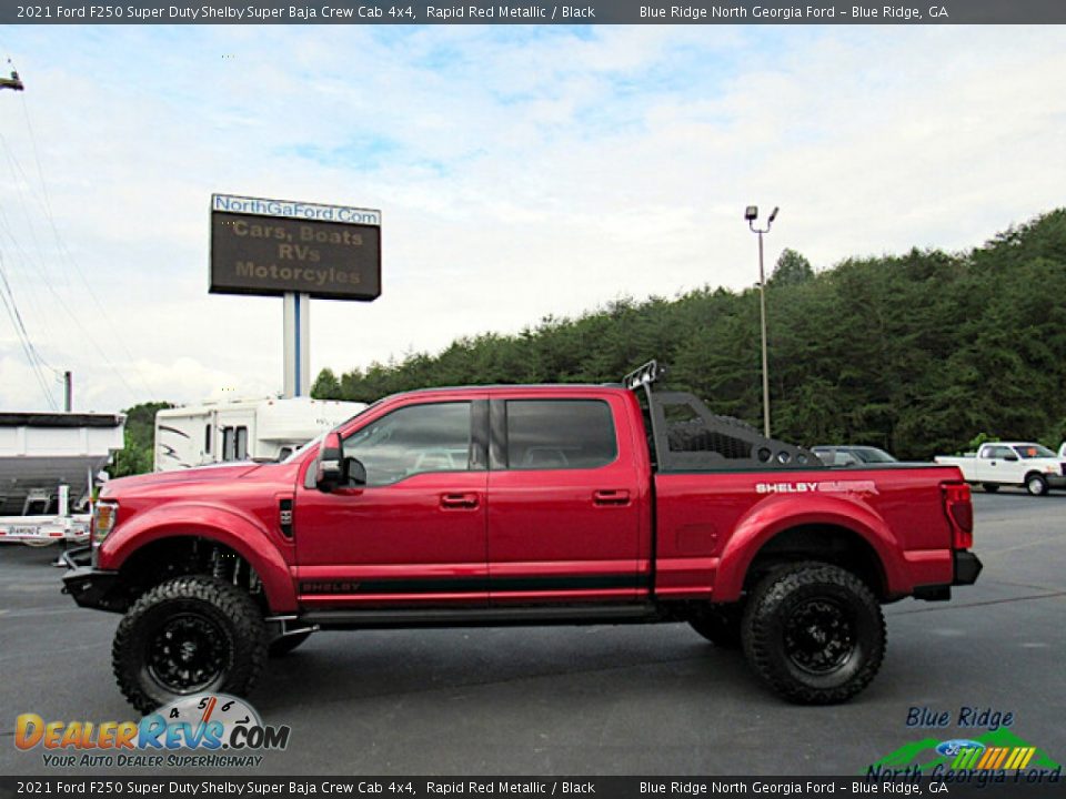 Rapid Red Metallic 2021 Ford F250 Super Duty Shelby Super Baja Crew Cab 4x4 Photo #2