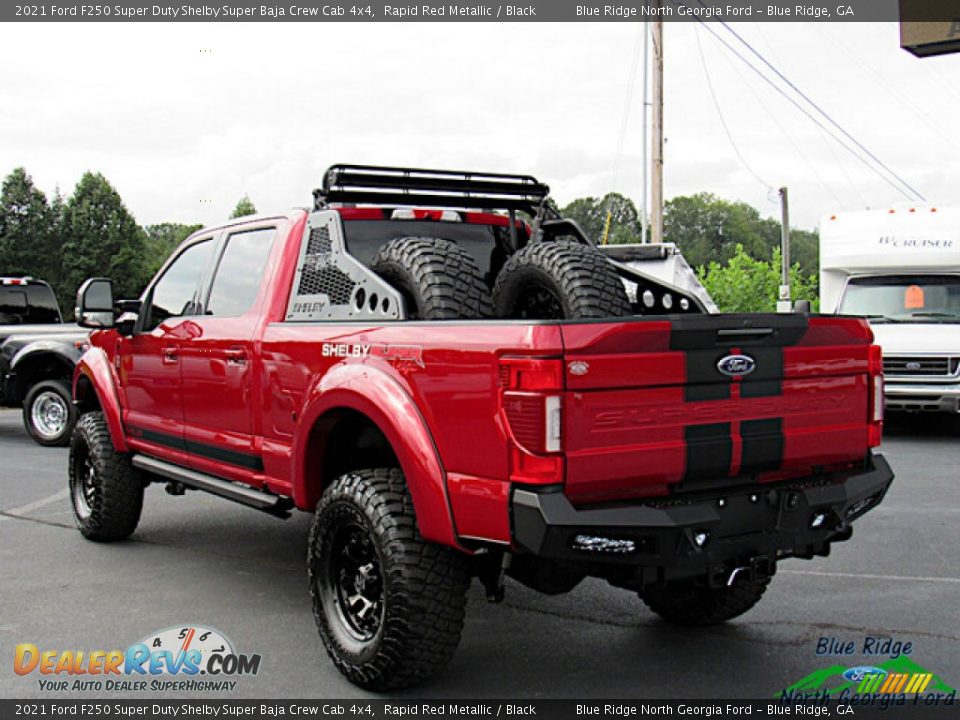 2021 Ford F250 Super Duty Shelby Super Baja Crew Cab 4x4 Rapid Red Metallic / Black Photo #3