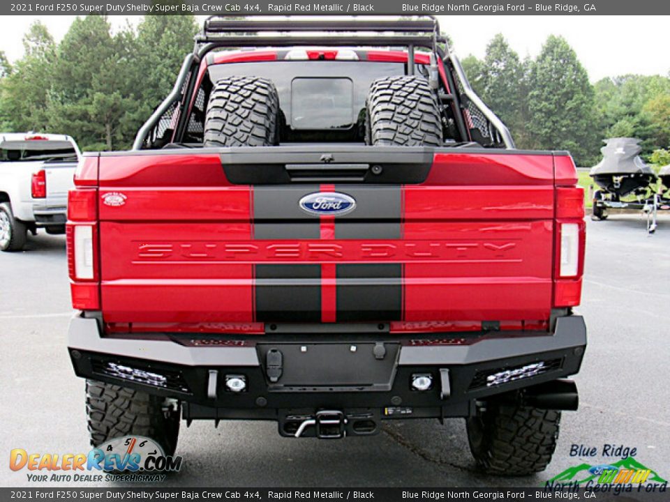 2021 Ford F250 Super Duty Shelby Super Baja Crew Cab 4x4 Rapid Red Metallic / Black Photo #4