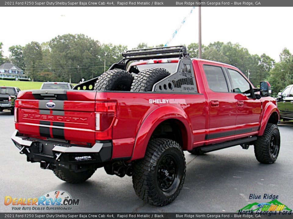 2021 Ford F250 Super Duty Shelby Super Baja Crew Cab 4x4 Rapid Red Metallic / Black Photo #5