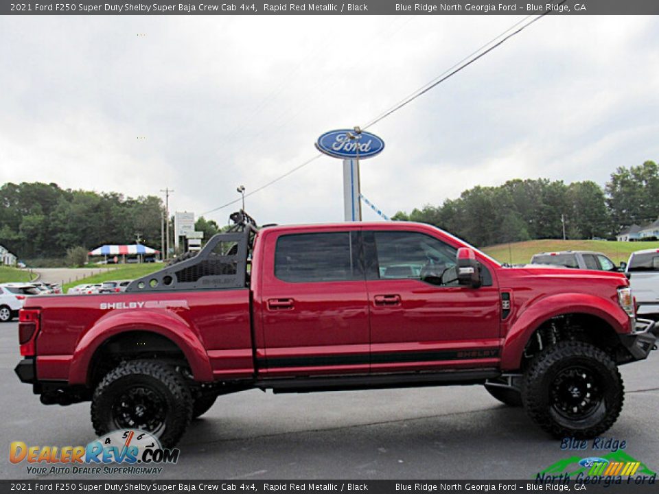 Rapid Red Metallic 2021 Ford F250 Super Duty Shelby Super Baja Crew Cab 4x4 Photo #6