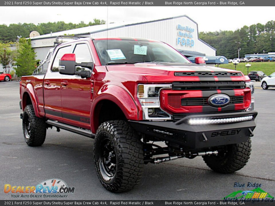 Rapid Red Metallic 2021 Ford F250 Super Duty Shelby Super Baja Crew Cab 4x4 Photo #7