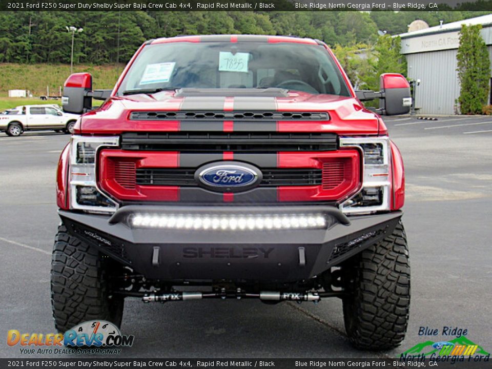 2021 Ford F250 Super Duty Shelby Super Baja Crew Cab 4x4 Rapid Red Metallic / Black Photo #8