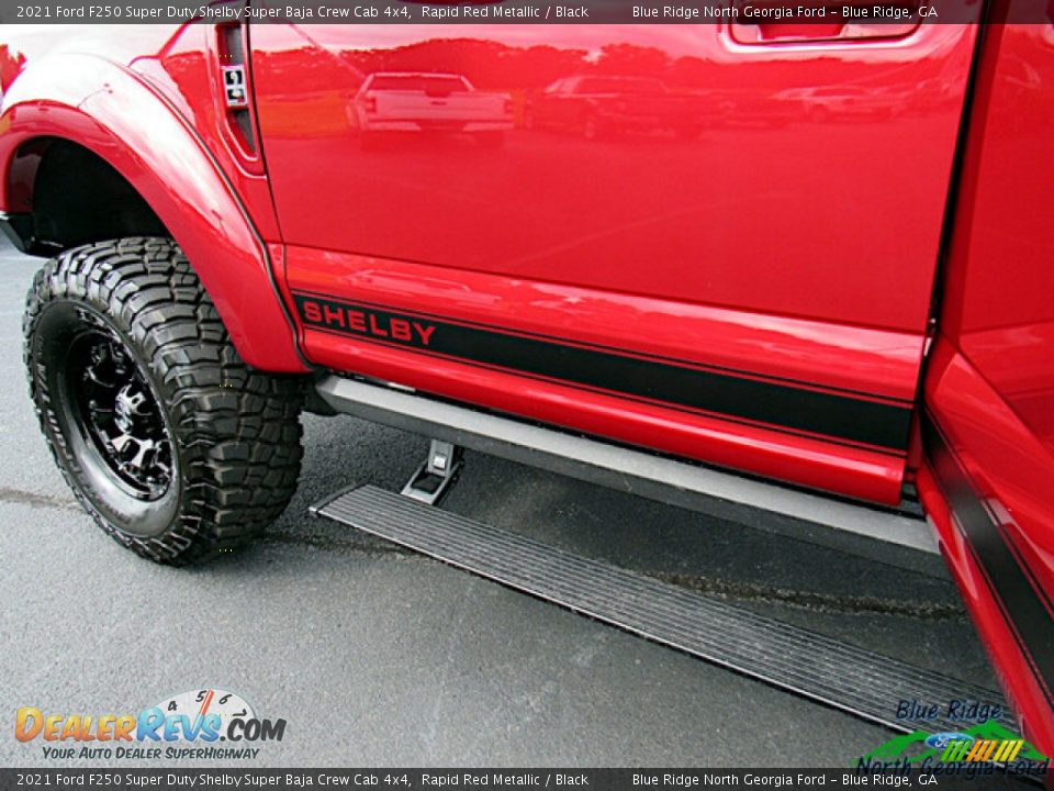 2021 Ford F250 Super Duty Shelby Super Baja Crew Cab 4x4 Rapid Red Metallic / Black Photo #12