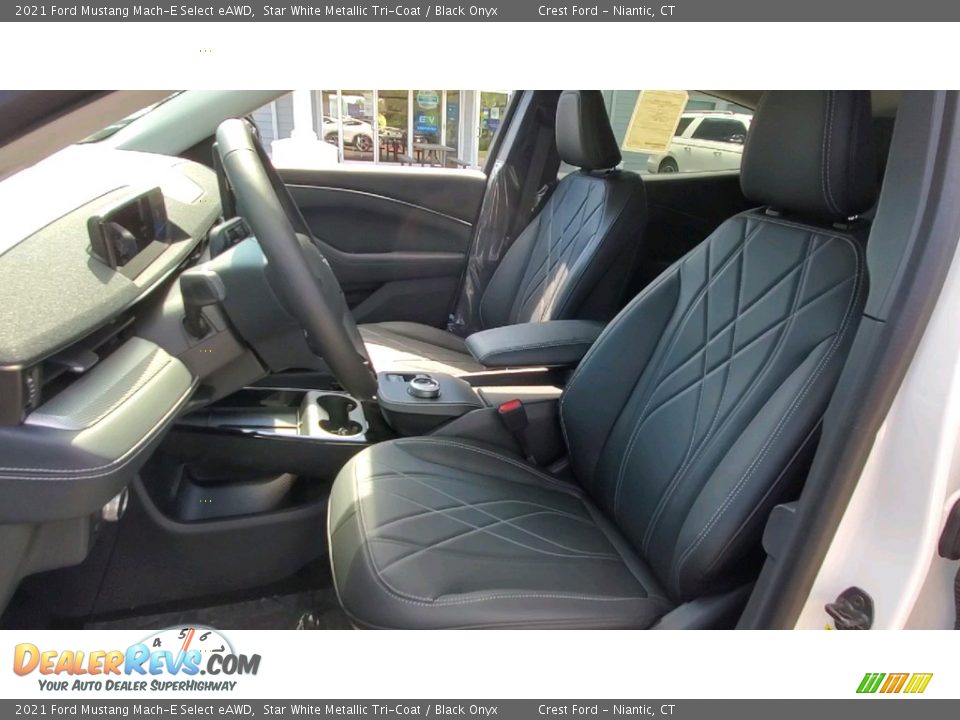 Front Seat of 2021 Ford Mustang Mach-E Select eAWD Photo #11
