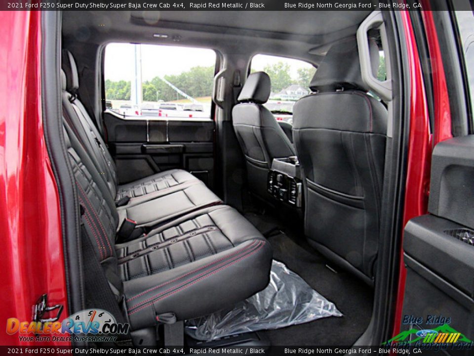 Rear Seat of 2021 Ford F250 Super Duty Shelby Super Baja Crew Cab 4x4 Photo #18