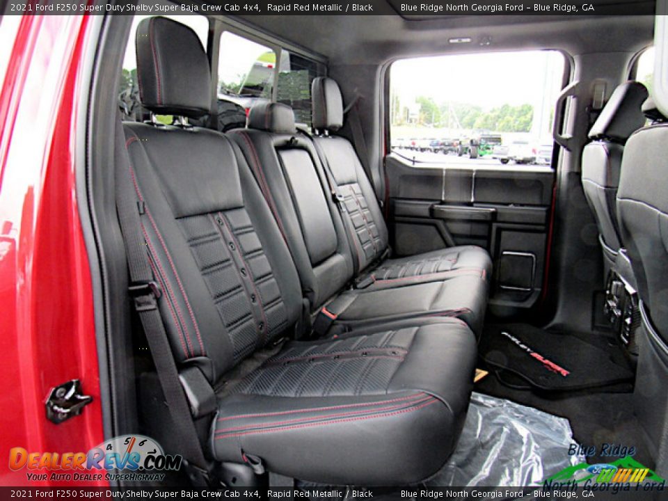 Rear Seat of 2021 Ford F250 Super Duty Shelby Super Baja Crew Cab 4x4 Photo #19