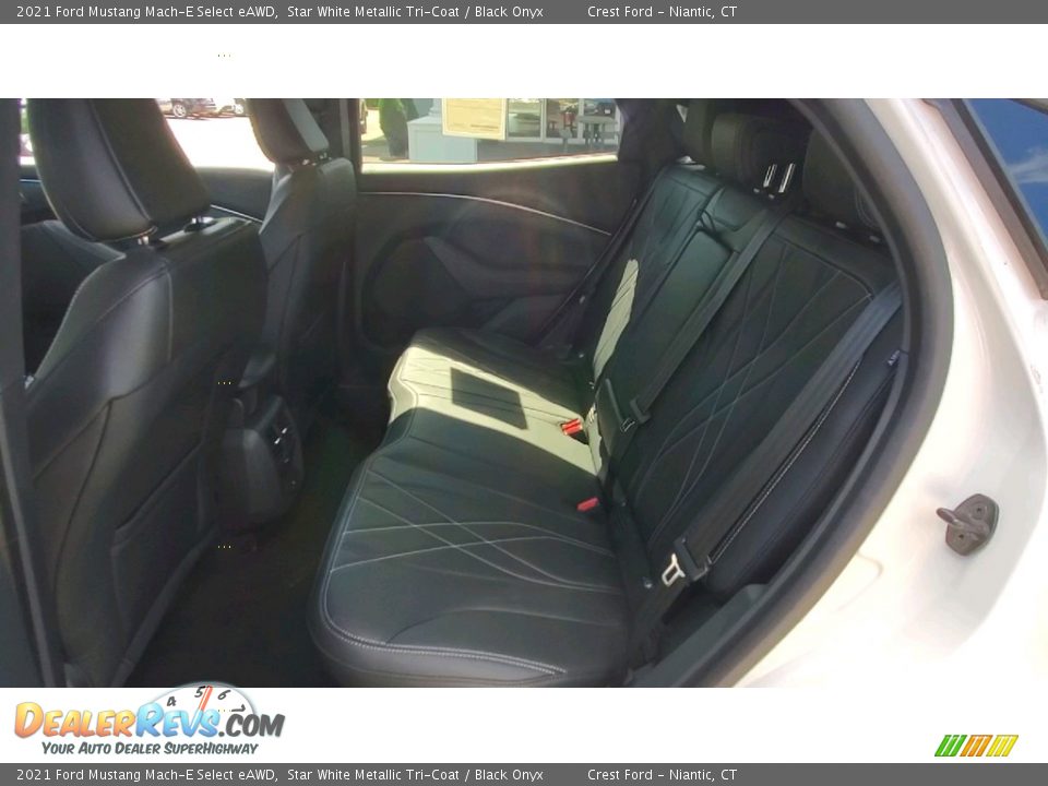 Rear Seat of 2021 Ford Mustang Mach-E Select eAWD Photo #16