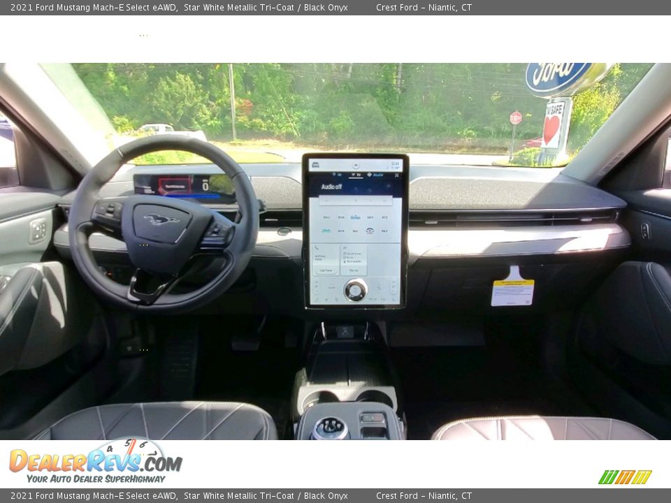 Dashboard of 2021 Ford Mustang Mach-E Select eAWD Photo #17