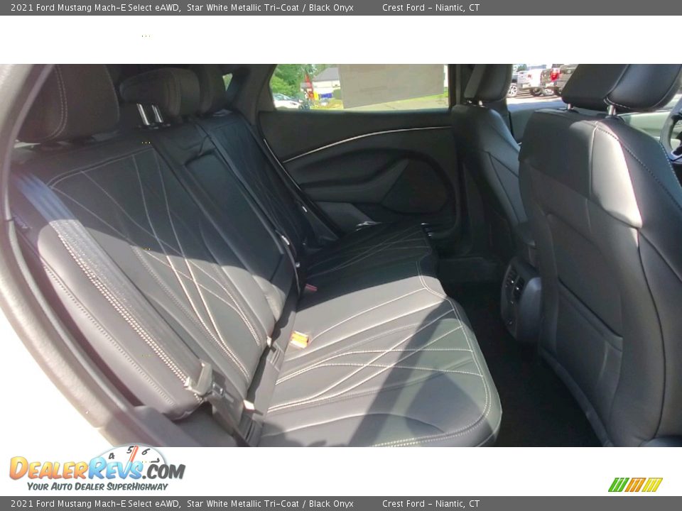 Rear Seat of 2021 Ford Mustang Mach-E Select eAWD Photo #21