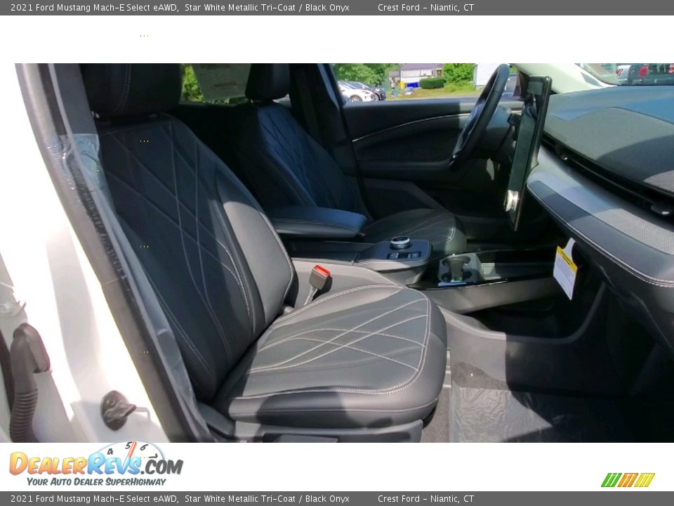 Front Seat of 2021 Ford Mustang Mach-E Select eAWD Photo #22