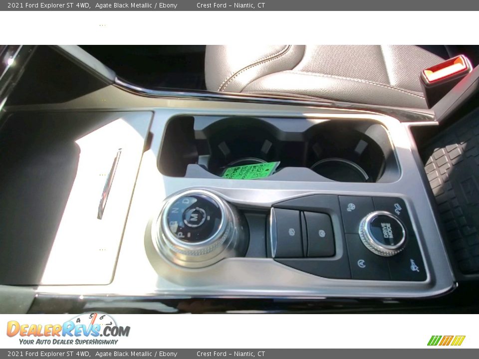 2021 Ford Explorer ST 4WD Agate Black Metallic / Ebony Photo #16