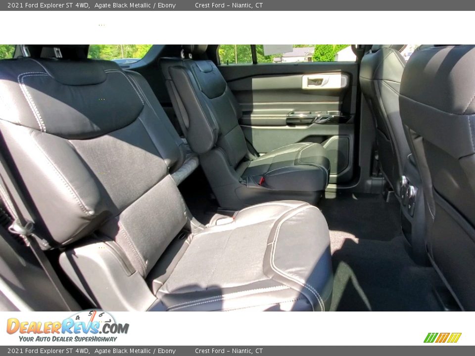 2021 Ford Explorer ST 4WD Agate Black Metallic / Ebony Photo #22
