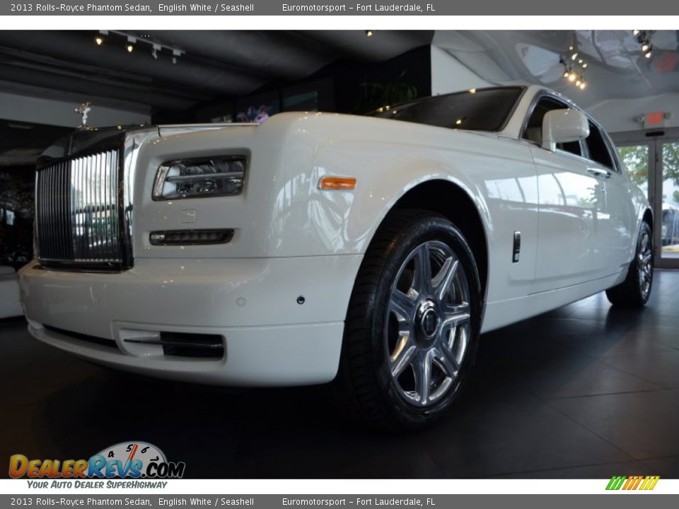 2013 Rolls-Royce Phantom Sedan English White / Seashell Photo #1