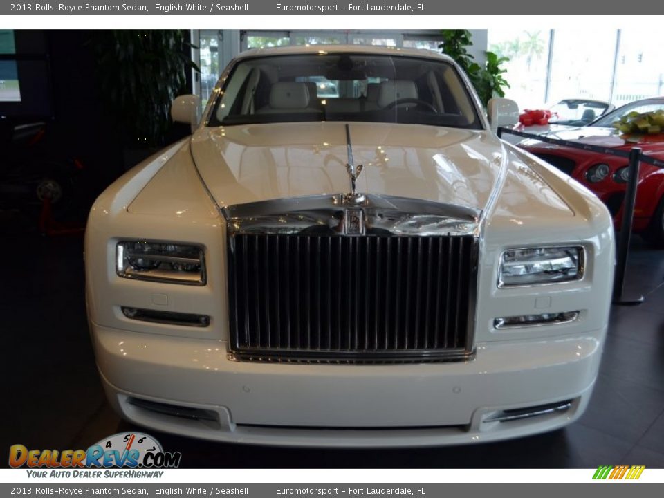 2013 Rolls-Royce Phantom Sedan English White / Seashell Photo #2