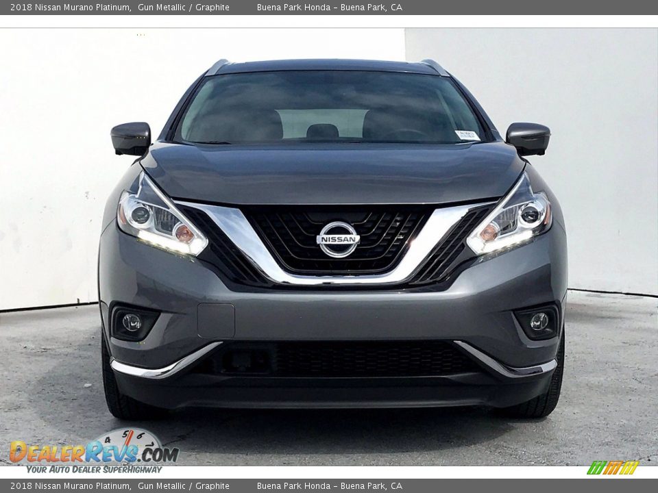 2018 Nissan Murano Platinum Gun Metallic / Graphite Photo #2