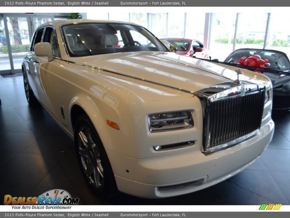 2013 Rolls-Royce Phantom Sedan English White / Seashell Photo #3