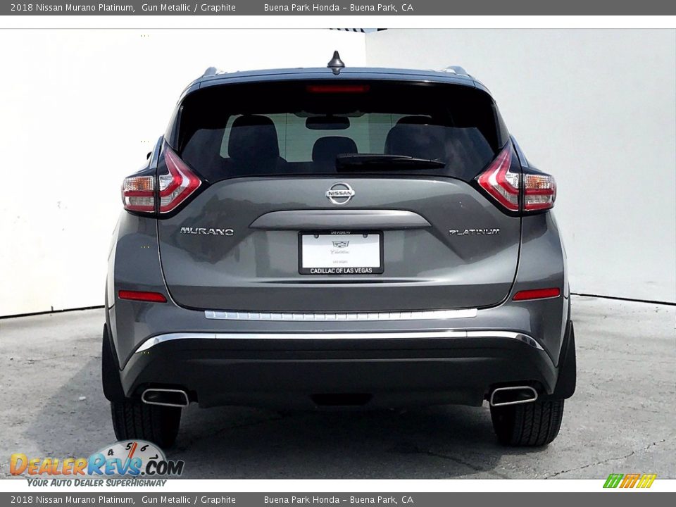 2018 Nissan Murano Platinum Gun Metallic / Graphite Photo #3