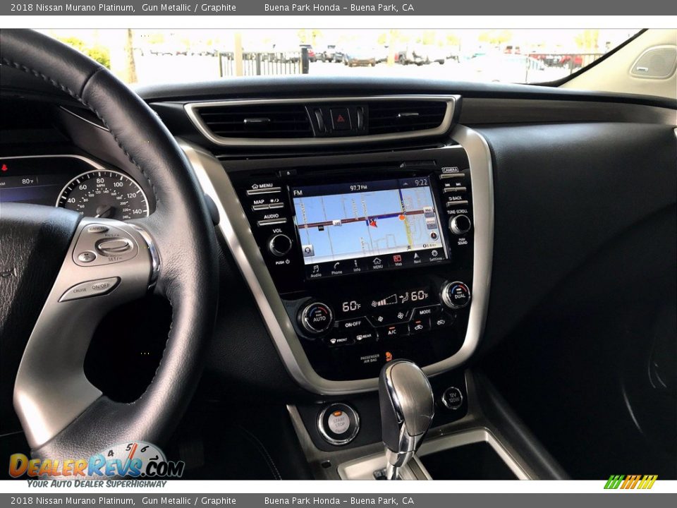 2018 Nissan Murano Platinum Gun Metallic / Graphite Photo #5