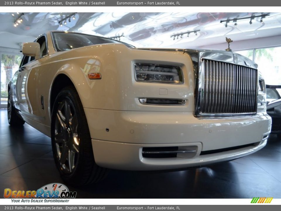 2013 Rolls-Royce Phantom Sedan English White / Seashell Photo #7