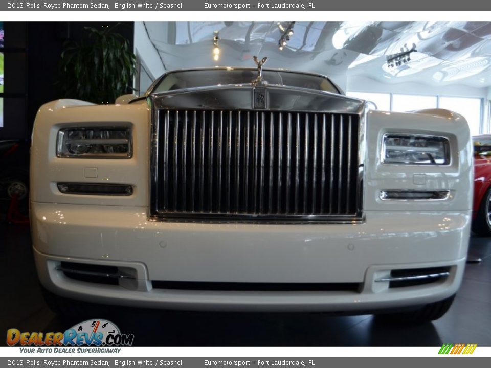 2013 Rolls-Royce Phantom Sedan English White / Seashell Photo #9