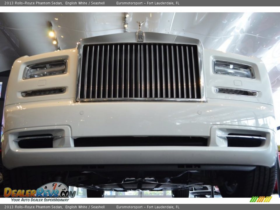 2013 Rolls-Royce Phantom Sedan English White / Seashell Photo #10