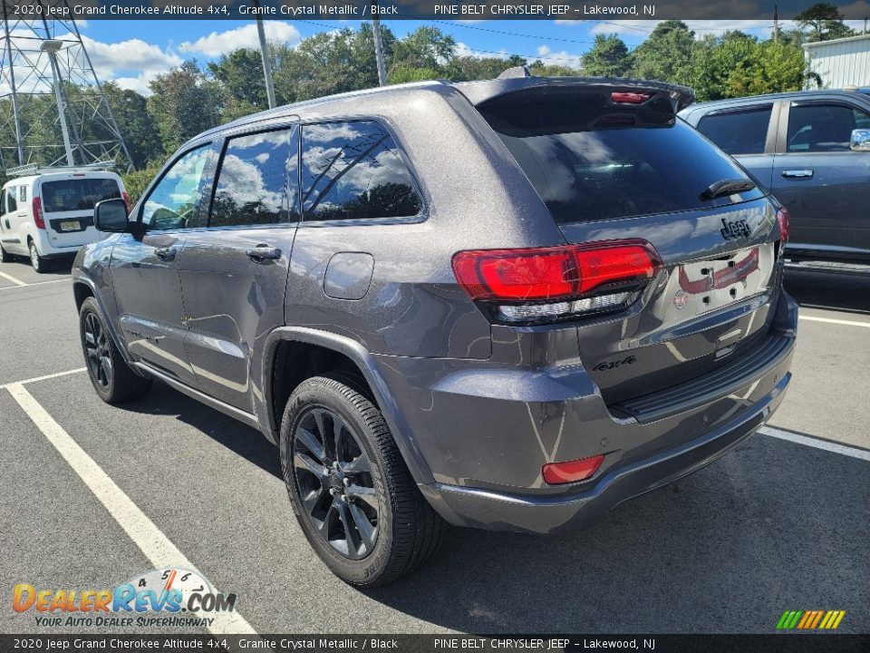 2020 Jeep Grand Cherokee Altitude 4x4 Granite Crystal Metallic / Black Photo #4