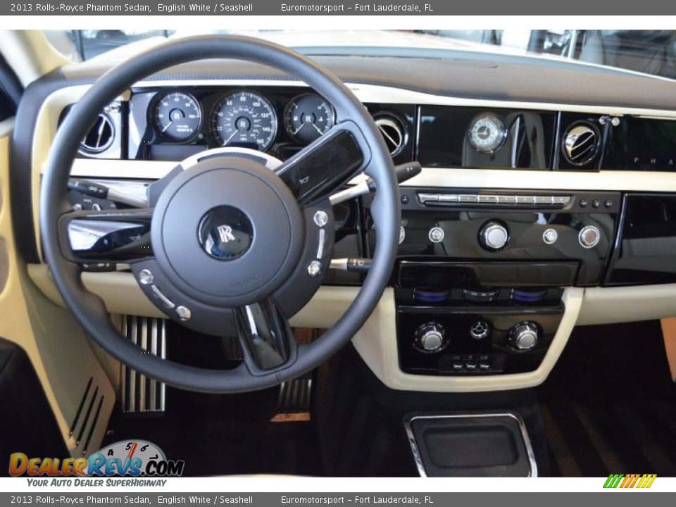 2013 Rolls-Royce Phantom Sedan English White / Seashell Photo #30