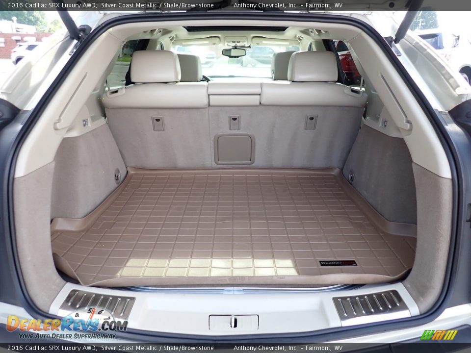 2016 Cadillac SRX Luxury AWD Silver Coast Metallic / Shale/Brownstone Photo #5