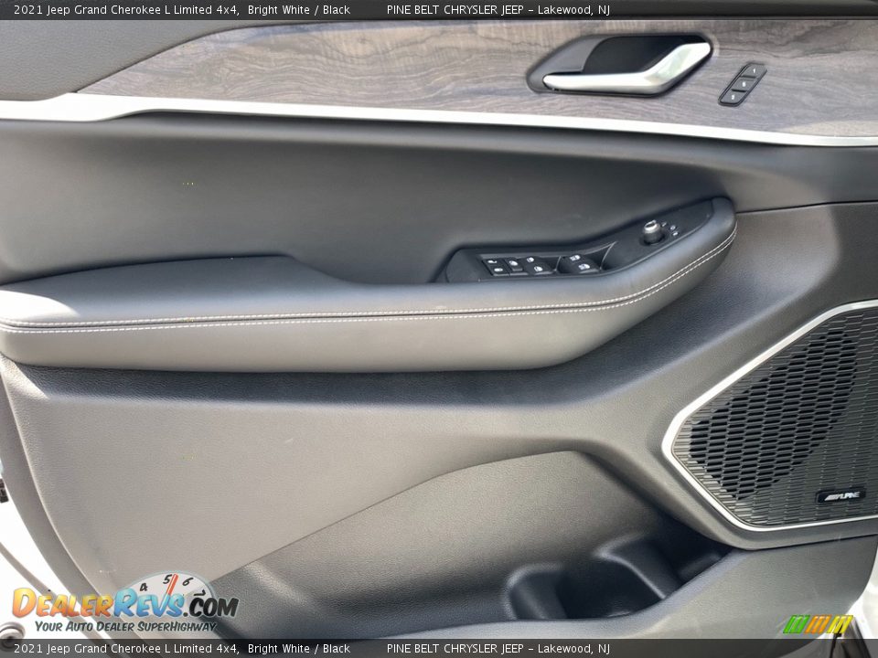 2021 Jeep Grand Cherokee L Limited 4x4 Bright White / Black Photo #9