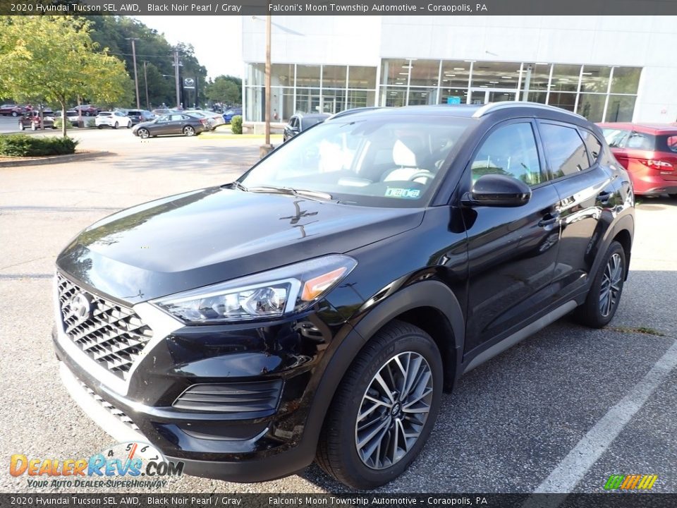 2020 Hyundai Tucson SEL AWD Black Noir Pearl / Gray Photo #1