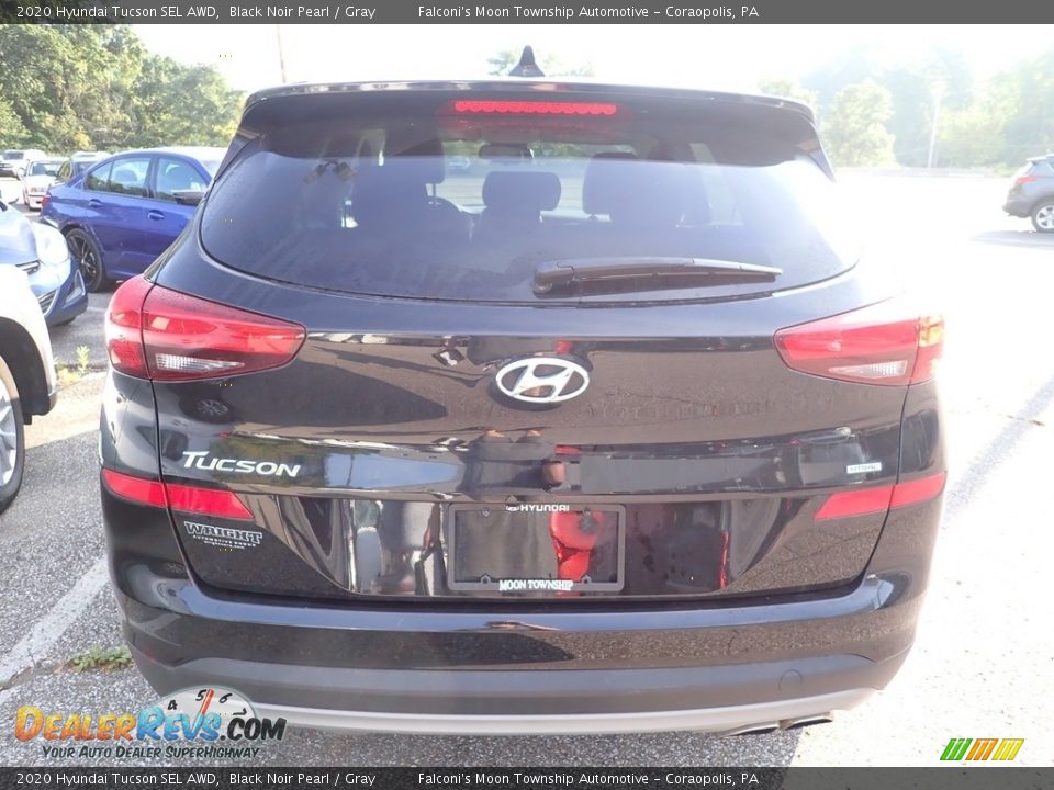 2020 Hyundai Tucson SEL AWD Black Noir Pearl / Gray Photo #2