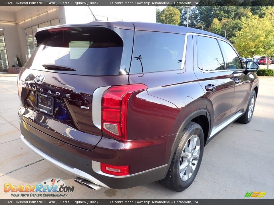 2020 Hyundai Palisade SE AWD Sierra Burgundy / Black Photo #2