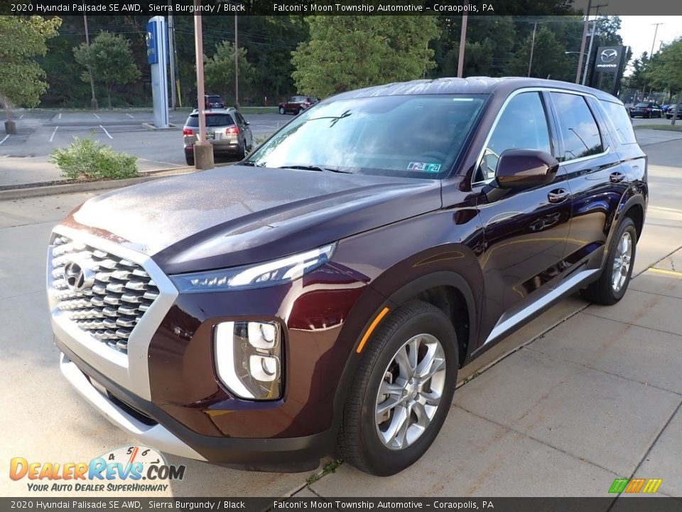 2020 Hyundai Palisade SE AWD Sierra Burgundy / Black Photo #7