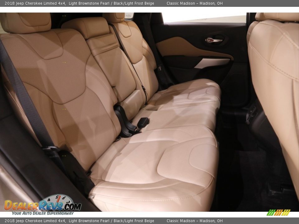 2018 Jeep Cherokee Limited 4x4 Light Brownstone Pearl / Black/Light Frost Beige Photo #19