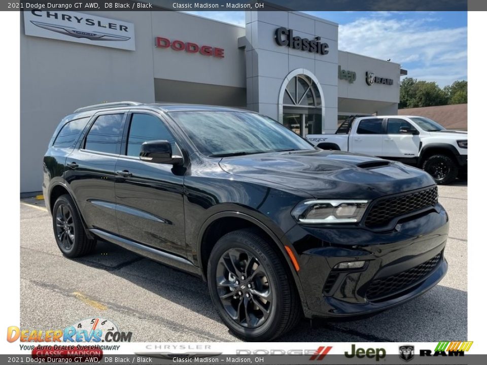 2021 Dodge Durango GT AWD DB Black / Black Photo #1