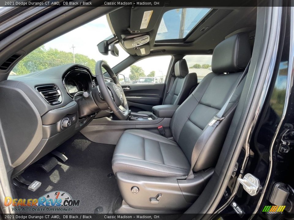 Front Seat of 2021 Dodge Durango GT AWD Photo #2