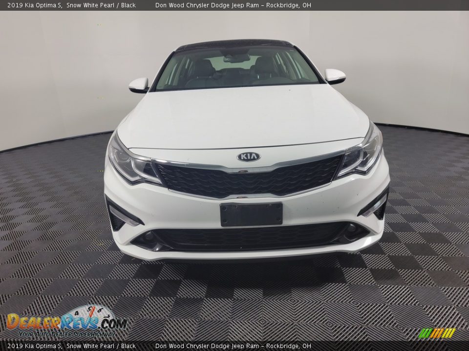 2019 Kia Optima S Snow White Pearl / Black Photo #5